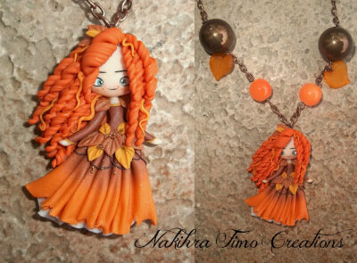 Autumn Merida Polymer Clay by Nakihra