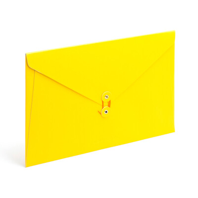 the envelope-please Yellow Soft Cover Folio Perfect for carrying your papers from here to there in style.