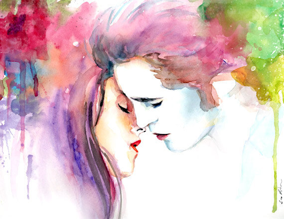 Twilight Bella and Edward Kiss