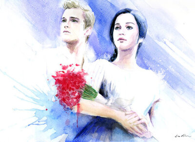  Hunger Games Katniss and Peeta