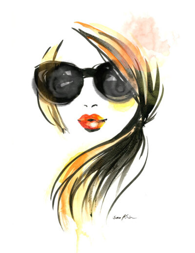  Girl in Sunglasses