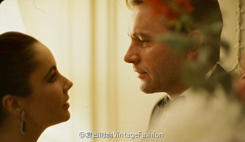 #Elizabeth Taylor# and Richard Burton photographed by Douglas Kirkland, 1963.