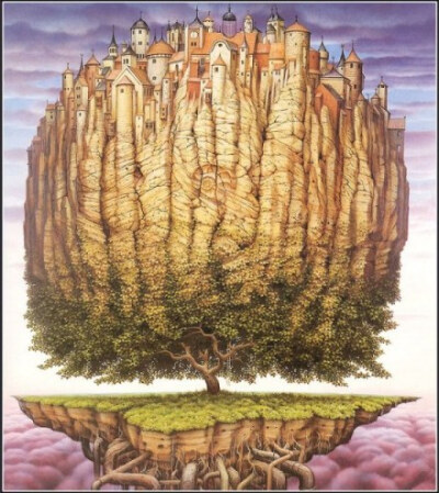 ✿ Jacek Yerka 最新的超现实主义插画 ✿