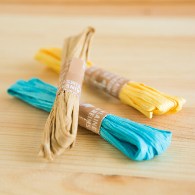 多彩的礼品包装绳 12种颜色适合不同的包装纸 每一根2.7米长