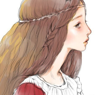 唯美的人物插画图片欣赏