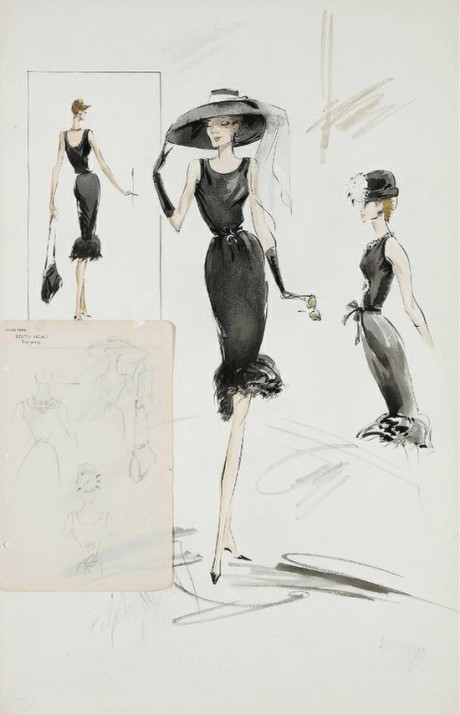 我在心里留一个空间，明天这个时候，我一定还会想起曾深爱的你。#手绘时装插画#