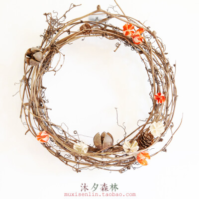 花环 圣诞果壳~
