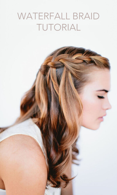 DIY Waterfall Braid Tutorial