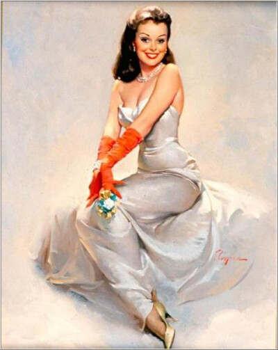 美国吉尔·艾尔夫格兰（Gil Elvgren）画笔下性感女（四) - 笑然 - xiaoran321456 的博客