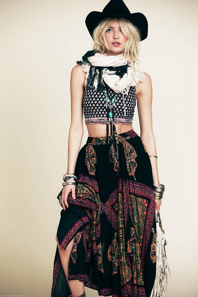 Free People festival flower lookbook