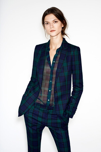 Kasia Struss Models Zara’s December 2012 Lookbook