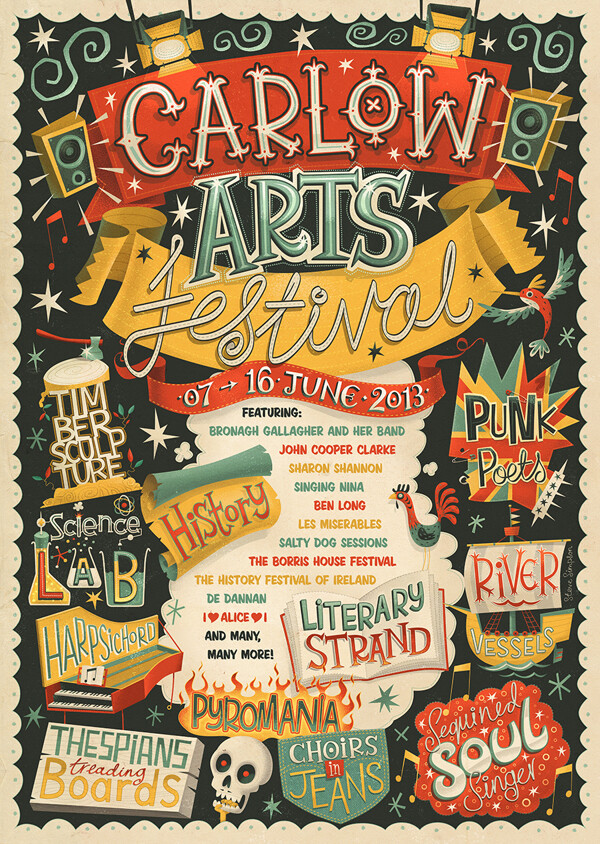 Carlow Arts Festival - Poster