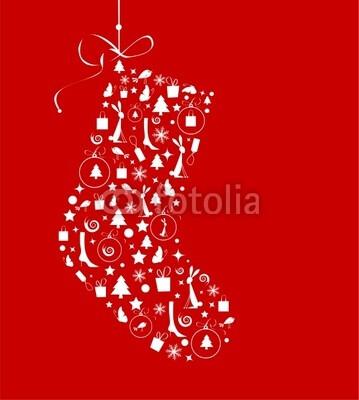 Christmas stocking for your design