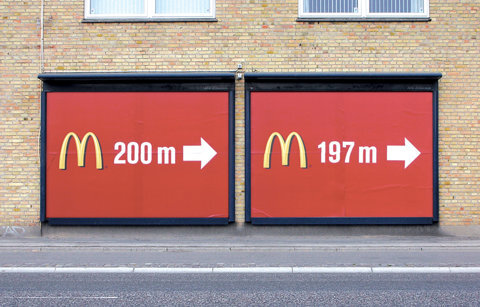 Galleries - Advertising - Billboard Set - McDonald’s: 197m - Fubiz?