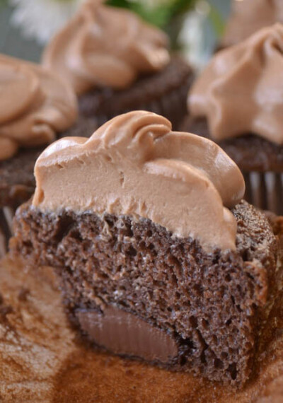 Mirand's Nutella Cupcakes