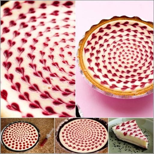 Cooking class – to make white chocolate raspberry cheesecake recipe step by step DIY