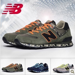 香港正品代购New balance/新百伦跑鞋 574复古海陆空迷彩运动男鞋