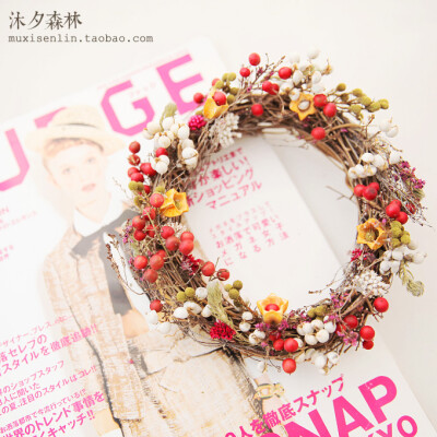 花环 真正日系天然ZAKKA风花环~