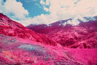 Infrared Photography of Nepal