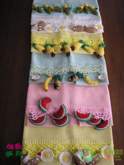 漂亮的花边,手工编织花样图案图解,花样花型图案图解