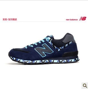 香港正品代购New balance/新百伦跑鞋 574复古海陆空迷彩运动男鞋