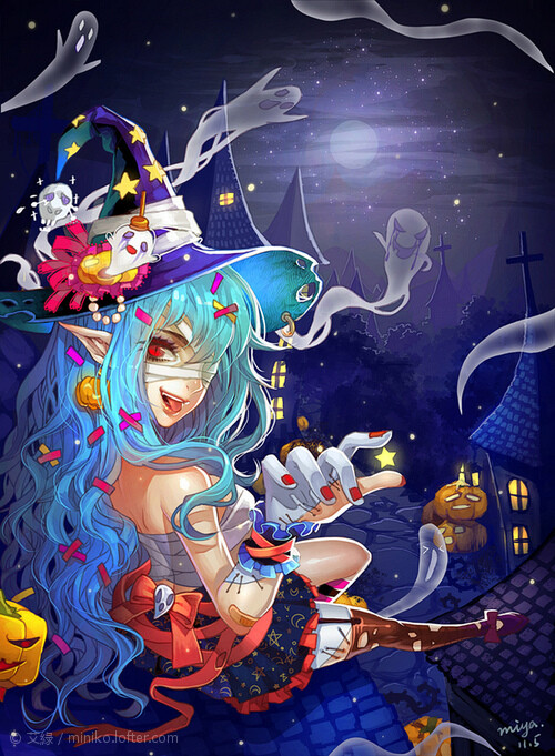 Halloween! 画师：籽君 id：1688013