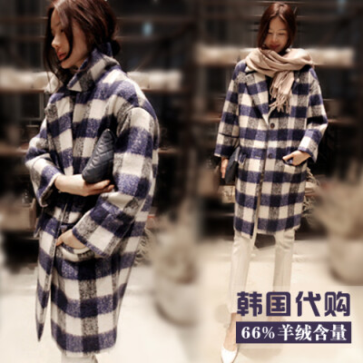 最近大爱大衣 格子你喜欢么~