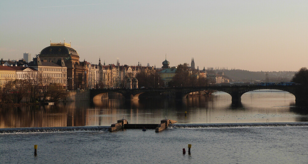 Prague from Charles Bridge