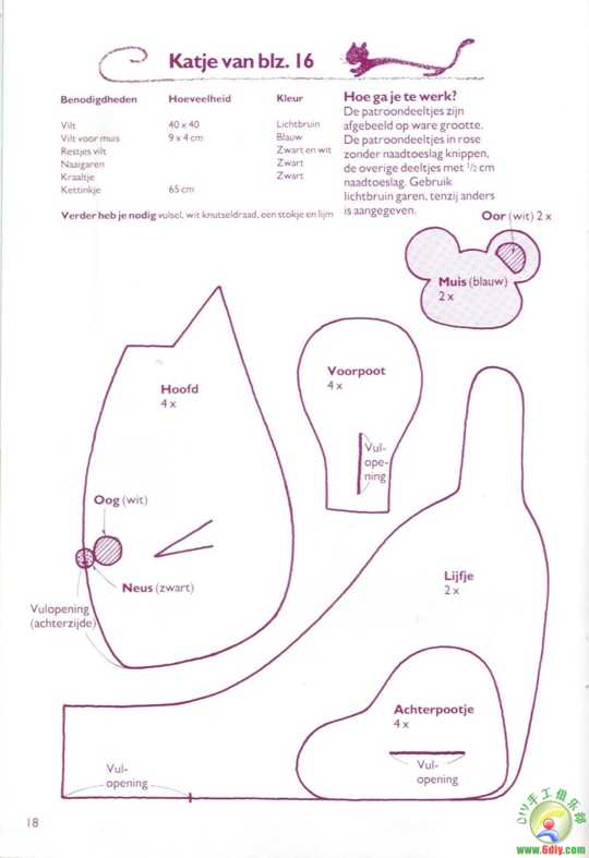 这个好像里面没有，超可爱《KATTTENBOEK可爱猫猫的制作全集》-KATTTE (15).jpg