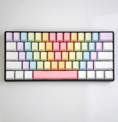 彩虹键盘。