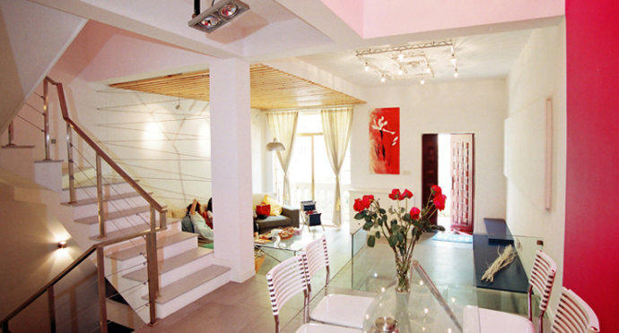 长沙实创装饰-水云间别墅280平米|简约风格