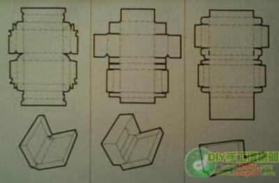 纸盒的百种平面分解图，超实用！-097.jpg