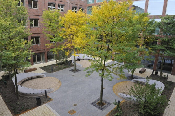 Orientation by Light, Maasstad Hospital | Rotterdam Netherlands Stijlgroep Landscape and urban design