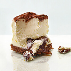 Ice Cream Cake with Longan 桂圆冰淇淋蛋糕