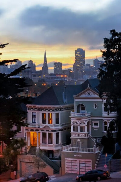 黄昏 - 旧金山，加利福尼亚州
