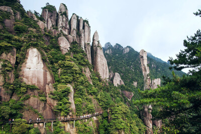 三清山盘山栈道