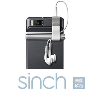 美國進口 Sinch 欣趣 磁力繞線器 集線器 收線器 耳機線夾iphone5