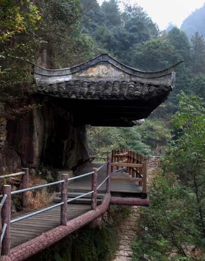 悬空亭：古人智慧的体现,太神气,太独特。