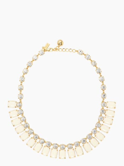 opening night short spray necklace