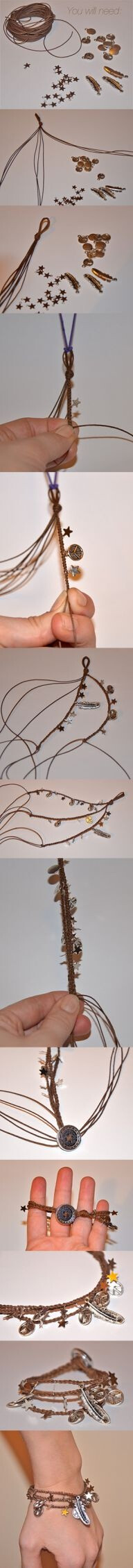 friendship charm bracelet