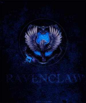 《哈利波特》霍格沃茨魔法学校四大学院百年校庆纪念魔法徽章   拉文克劳