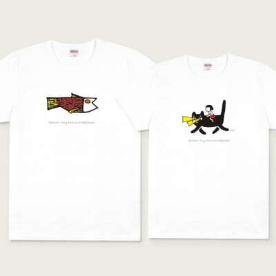 skov原创大鱼T恤短袖七夕情人节礼物