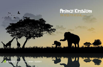 保护动物和生态环境公益广告素材