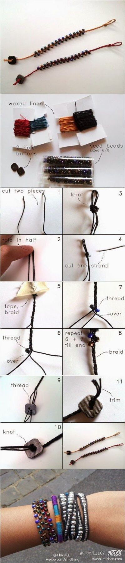 DIY : Seed Beads Bracelet