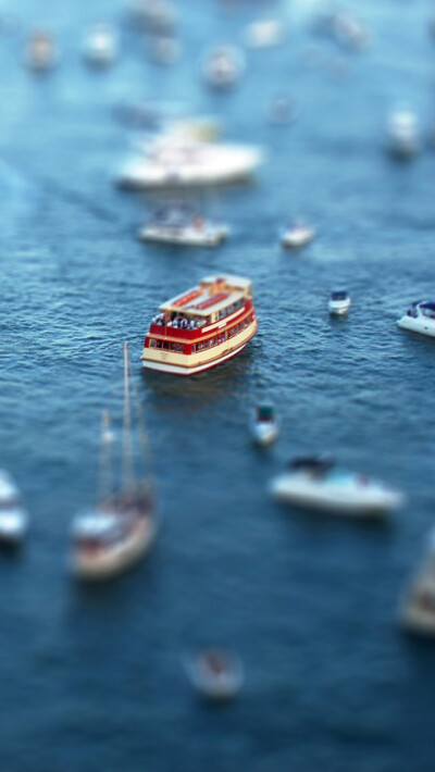 Tilt-shift iPhone 5s Wallpaper