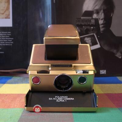 Polaroid SX70 alpha1 limited edition 宝丽来SX70金机 正品！