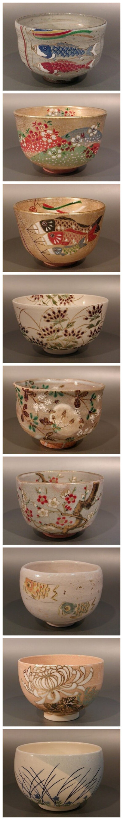 抹茶碗 , 京都陶瓷艺品,产自清水寺门前，所以有本称为“清水烧” [转]