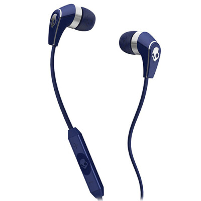 美国skullcandy 50/50骷髅头2.0版入耳式线控耳机 带耳麦 包顺丰。