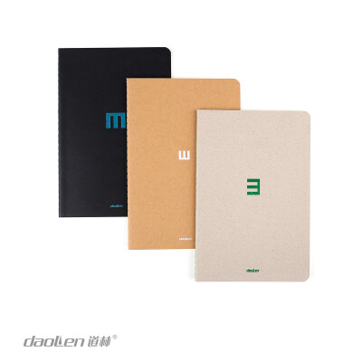 道林软抄本视力字母K/K页牛皮文具办公用品纸质笔记本子
