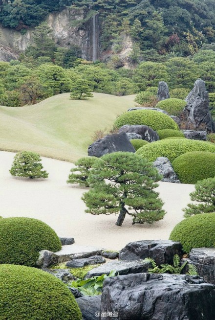 日本枯山水庭园